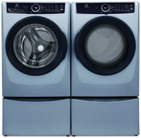 Electrolux 5.2 Cu. Ft. Front-Load Washer and 8 Cu. Ft. Gas Dryer - Glacier Blue | Laveuse à chargement frontal de 5,2 pi³ et sécheuse à gaz de 8 pi³ de Electrolux – Bleu glacier | ELFL74GB