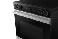 Samsung 6.3 Cu. Ft. Smart Electric Slide In Range with Oven Camera - Stainless Steel - NSE6DG8700SRA… | Cuisinière intelligente électrique encastrée Samsung de 6,3 pi³ avec caméra de four - acier inoxydab…