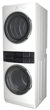 Electrolux 5.2/8.0 Cu. Ft. Front-Load Steam Laundry Tower - White - ELTE760CAW | Tour de buanderie Laundry TowerMC à la vapeur Electrolux à chargement frontal de 5,2/8,0 pi³ - blanc…