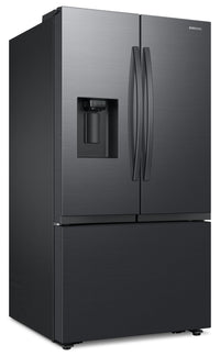 Samsung 36" 31 Cu. Ft. Full Depth French-Door Refrigerator - Matte Black Steel - RF32CG5400MTAA | Réfrigérateur Samsung de 31 pi³ et de 36 po pleine profondeur à portes françaises - acier noir mat -…