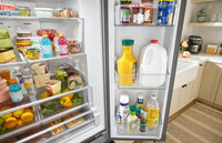 Whirlpool 36" 30 Cu. Ft. French-Door Refrigerator with Ice and Water - Stainless Steel - WRFF3536SZ | Réfrigérateur Whirlpool de 36 po et de 30 pi3 à portes françaises avec eau et glaçons - acier inoxydable - WRFF3536SZ | WRFF353Z