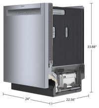 Bosch 100 Series Smart Dishwasher with PrecisionWash® and PureDry® - SHE3AEM5N  | Lave-vaisselle intelligent Bosch de série 100 avec PrecisionWashMC et PureDryMD - SHE3AEM5N  | SHE3EM5N