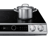 Samsung Bespoke 6.3 Cu. Ft. Slide-In Electric Range with True Convection – NE63T8711SS/AC 