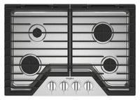 Whirlpool 30" Gas Cooktop with EZ-2-Lift™ Hinged Cast-Iron Grates - WCGK5030PS | Surface de cuisson à gaz Whirlpool de 30 po avec grilles en fonte à charnières EZ-2-LiftMC - WCGK5030PS | WCGK530S