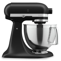 KitchenAid Artisan Series Tilt-Head Stand Mixer with Premium Accessory Pack - KSM195PSBM 