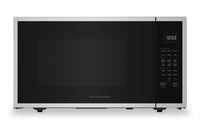 KitchenAid 1.6 Cu. Ft. Countertop Microwave with 1100 Watts Cooking - PrintShield Stainless - YKMCS1… | Four à micro-ondes de comptoir KitchenAid de 1,6 pi³ avec cuisson à 1 100 W - acier inoxydable avec …