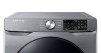 Samsung 5.2 Cu. Ft. Front-Load Washer and 7.5 Cu. Ft. Gas Dryer - Platinum 