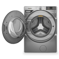 Whirlpool 5.2 Cu. Ft. Smart Front-Load Washer with FreshFlow™ Vent System - Radiant Silver - WFW5720RR | Laveuse intelligente Whirlpool à chargement frontal de 5,2 pi³ avec système de ventilation FreshFlowMC - argenté radieux - WFW5720RR | WFW5720R