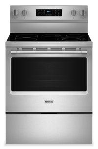 Maytag 30" 5.3 Cu. Ft. Electric Range with No Preheat Air Fry - Stainless Steel - YMFES6030RZ | Cuisinière électrique Maytag de 5,3 pi3 et de 30 po avec friture à air sans préchauffage - acier inoxydable - YMFES6030RZ | YMFES6RZ