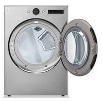 LG 5.2 Cu. Ft. Front-Load Washer and 7.4 Cu. Ft. Gas Dryer with TurboSteam® 