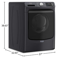 Maytag 5.8 Cu. Ft. Pet Pro Smart Front-Load Washer - Midnight Steel - MFW7020RF | Laveuse intelligente à chargement frontal Pet Pro de 5,8 pi3 de Maytag - acier minuit - MFW7020RF | MFW7020R