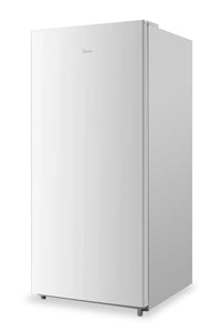 Midea 21 Cu. Ft. Convertible 2-in-1 Upright Refrigerator-Freezer - White - MRU21F6AWW | Appareil vertical 2 en 1 Midea de 21 pi3 convertible en réfrigérateur ou congélateur - blanc - MRU21F6AWW | MRU21FWW