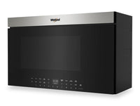 Whirlpool 1.1 Cu. Ft. Flush Over-the-Range Microwave with Air Fry - Stainless Steel - YWMMF7330RZ | Four à micro-ondes à hotte intégrée Whirlpool de 1,1 pi³ à installation affleurée avec friture à air - acier inoxydable - YWMMF7330RZ | YWMMF733