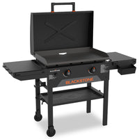 Blackstone 28" 24,000 BTU Omnivore Griddle with Hood - 2287CA  | Plaque chauffante Omnivore 24 000 BTU de Blackstone de 28 po avec hotte - 2287CA  | 2287CABB