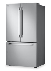 LG Studio 36" 27 Cu. Ft. Smart Counter-Depth MAX™ French-Door Refrigerator - Stainless Steel - SRFB27S3 | Réfrigérateur intelligent LG Studio de 27 pi3 et de 36 po de profondeur comptoir MAXMCà portes françaises - acier inoxydable - SRFB27S3 | SRFB27S3