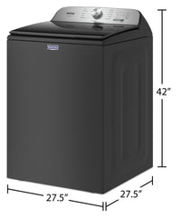 Maytag 5.4 Cu. Ft. Pet Pro Top-Load Washer - MVW6500MBK 