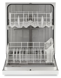 Whirlpool 24" 57 dBA Built-In Front-Control Dishwasher - White - WDF341PAPW | Lave-vaisselle encastré Whirlpool de 24 po et de 57 dBA avec commandes à l’avant - blanc - WDF341PAP…