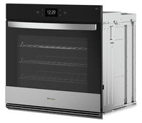 Whirlpool 30" 4.3 Cu. Ft. Electric Single Wall Oven with True Convection - Fingerprint Resistant Sta… | Four mural simple électrique Whirlpool de 4,3 pi³ et de 30 po avec convection véritable - acier inox…