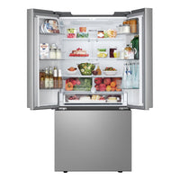 LG 33" 25 Cu. Ft. Smart French-Door Refrigerator with Ice Maker - Steel - LF25S6200V  | Réfrigérateur intelligent LG de 33 po et de 25 pi³ à portes françaises avec machine à glaçons - acier - LF25S6200V  | LF25S62V