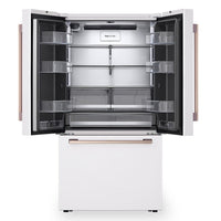 LG Studio 36" 27 Cu. Ft. Smart Counter-Depth MAX™ French-Door Refrigerator - Essence White - SRFB27W3 | Réfrigérateur intelligent LG Studio de 27 pi3 et de 36 po de profondeur comptoir MAXMCà portes françaises - essence blanche - SRFB27W3 | SRFB27W3