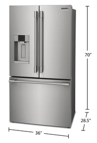 Frigidaire Professional 22.6 Cu. Ft. French-Door Counter-Depth Refrigerator - PRFC2383AF 