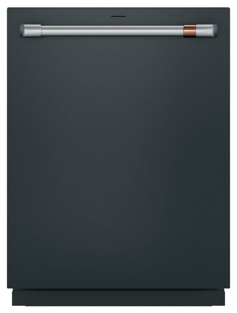 Café 24" 44 dBA Smart Top-Control CustomFit Dishwasher with Third Rack - Matte Black - CDT858P3VD1 | Lave-vaisselle intelligent Café CustomFit de 24 po et de 44 dBA avec commandes sur le dessus et 3e panier - noir mat - CDT858P3VD1 | CDT858P3