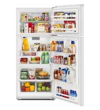 Whirlpool 28" 16.3 Cu. Ft. Top-Mount Refrigerator - White - WRTX5328PW | Réfrigérateur Whirlpool de 16,3 pi³ et de 28 po à congélateur supérieur - blanc - WRTX5328PW | WRTX532W