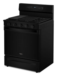 Whirlpool 5 Cu. Ft. Smart Gas Range with Air Fry and Self-Clean - Black - WFGS7530RB | Cuisinière intelligente à gaz Whirlpool de 5 pi³ avec friture à air et autonettoyage - noire - WFGS7530RB | WFGS75RB