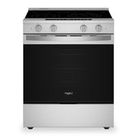 Whirlpool 5.3 Cu. Ft. Electric Range with Air Fry and WipeClean™ Coating - Stainless Steel - YWSES7530RZ | Cuisinière électrique Whirlpool de 5,3 pi3 avec friture à air et revêtement WipeCleanMC - acier inoxydable - YWSES7530RZ | YWSES75Z