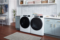 Whirlpool 5.2 Cu. Ft. Front-Load Washer and 7.4 Cu. Ft. Electric Dryer - White 