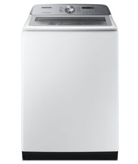 Samsung 5.8 Cu. Ft. Top-Load Washer and 7.4 Cu. Ft. Electric Dryer - White 