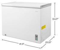 Midea 10.3 Cu. Ft. Convertible Chest Refrigerator-Freezer - MRC10M4CWW  | Congélateur coffre convertible en réfrigérateur Midea de 10,3 pi3 - MRC10M4CWW  | MRC10MWW