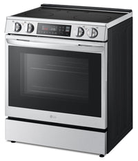 LG 6.3 Cu. Ft. Smart Induction Range with Air Fry and ProBake Convection® - Smudge Proof Stainless S… | Cuisinière intelligente à induction LG de 6,3 pi³ avec friture à air et convection ProBake Convectio…