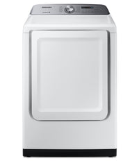 Samsung 5.8 Cu. Ft. Top-Load Washer and 7.4 Cu. Ft. Electric Dryer - White 