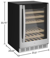 GE Profile 4.8 Cu. Ft. 44-Bottle Wine Centre - PWS06DSPSS  