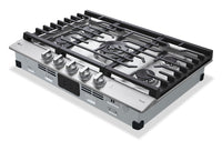 LG 30" Gas Cooktop with UltraHeat™ 22,000 BTU Dual Burner - CBGJ3027S 