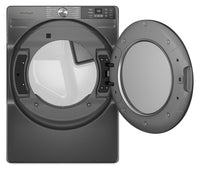 Whirlpool 7.4 Cu. Ft. Smart Electric Dryer with Wrinkle Shield™ - Volcano Black - YWED5720RU | Sécheuse électrique intelligente Whirlpool de 7,4 pi³ avec Wrinkle ShieldMC - noir volcan - YWED5720RU | YWED572U