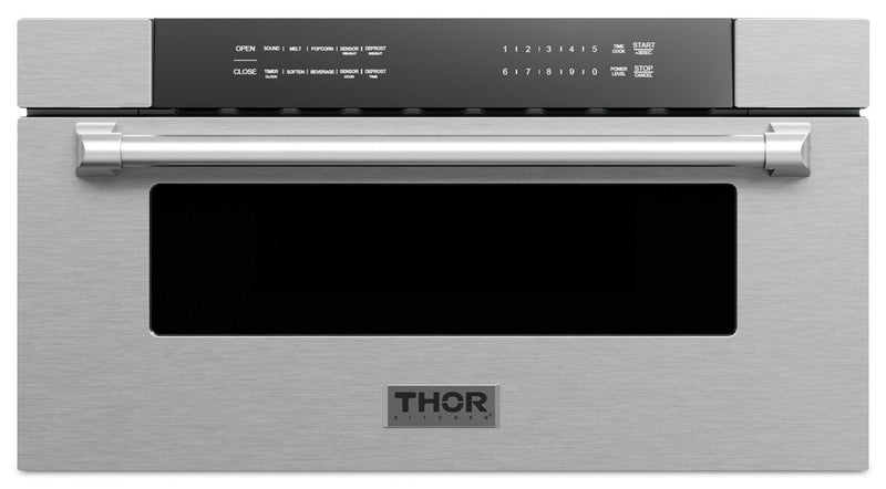 Thor Kitchen 30" 1.2 Cu. Ft. Built-In Microwave Drawer - TMD3002 | Tiroir four à micro-ondes encastré Thor Kitchen de 30 po et de 1,2 pi3 - TMD3002 | TMD3002S