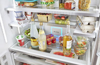Whirlpool 36" 23.8 Cu. Ft. Counter-Depth French-Door Refrigerator - Stainless Steel - WRFC9636RZ  | Réfrigérateur Whirlpool de 23,8 pi3 et de 36 po de profondeur comptoir à portes françaises - acier inoxydable - WRFC9636RZ  | WRFC963Z