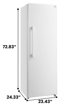 Kenmore 23.4" 11 Cu. Ft. Convertible Upright Refrigerator-Freezer - White - KKUF11-W | Congélateur vertical Kenmore de 23,4 po et de 11 pi3 convertible en réfrigérateur - blanc - KKUF11-W | KKUF11WW