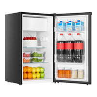 Hisense 18.7" 4.4 Cu. Ft. Compact Refrigerator - Silver - RC44C1GSE | Réfrigérateur compact Hisense de 4,4 pi3 et de 18,7 po - argenté - RC44C1GSE | RC44C1GE