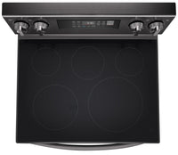 LG 6.3 Cu. Ft. Smart Convection Electric Range with Air Fry - LREL6323D - Electric Range in Black Stainless Steel