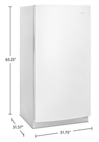 Whirlpool 16 Cu. Ft. Upright Freezer - WZF34X16DW 