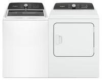 Whirlpool 5.3 Cu. Ft. Top-Load Washer with Built-In Faucet and 7 Cu. Ft. Electric Dryer | Laveuse à chargement par le haut de 5,3 pi3 avec robinet intégré et sécheuse électrique de 7 pi3 de Whirlpool | WHTL520C