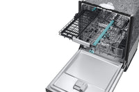 Samsung 24" 38 dBA Top-Control Dishwasher with AI Wash and Third Rack - Stainless Steel - DW90F89T0USRAA | Lave-vaisselle Samsung de 24 po et de 38 dBA avec commandes sur le dessus, nettoyage avec IA et 3e panier - DW90F89T0USRAA | DW90F89A