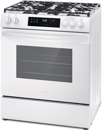 Frigidaire 5.1 Cu. Ft. Front-Control Gas Range with Quick Boil - FCFG3062AW 