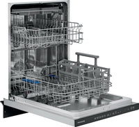 Frigidaire 24" 49 dBA Built-In Top-Control Dishwasher - Stainless Steel - FDSP4501AS | Lave-vaisselle encastré Frigidaire de 24 po et de 49 dBA avec commandes sur le dessus - acier inoxyd…