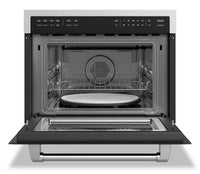 Thor Kitchen 1.55 Cu. Ft. Built-In Professional Microwave Speed Oven - TMO24 | Four à micro-ondes rapide, professionnel et encastré Thor Kitchen de 1,55 pi3 - TMO24 | TMO240SS