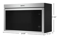 Maytag 1.1 Cu. Ft. Over-the-Range Flush-Mount Microwave - YMMMF6030PZ  