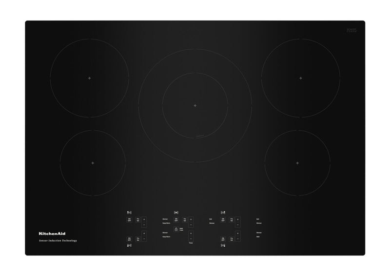 KitchenAid 30" Sensor Induction Cooktop - KCIG550JBL 